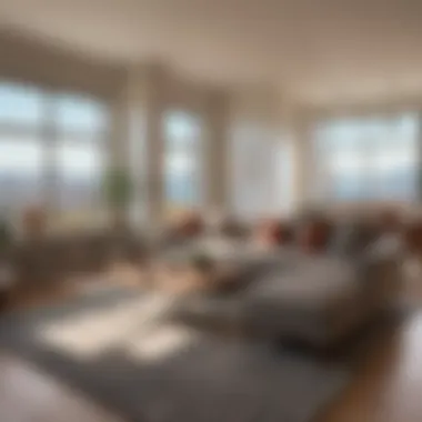 Modern Living Spaces in San Francisco A well-furnished apartment interior highlighting modern amenities and inviting decor.