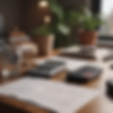 Budgeting for Your First Apartment A well-organized budget planner on a desk