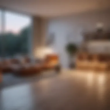 Modern rental apartment showcasing innovative design