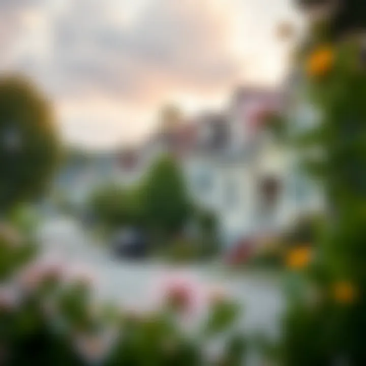 Exploring Off-Market Neighborhoods A serene neighborhood showcasing off-market properties
