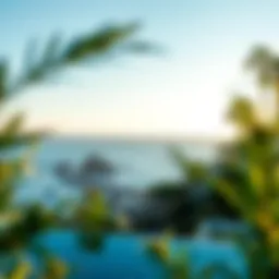 Scenic coastal view of Orange County