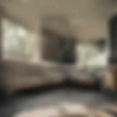 Personalized Rental Living Space A cozy rental living room showcasing personalized decor