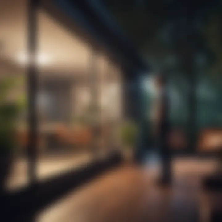 A property owner discussing maintenance strategies with a service provider