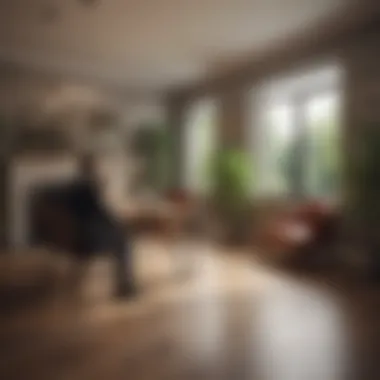 A landlord conducting a tenant interview