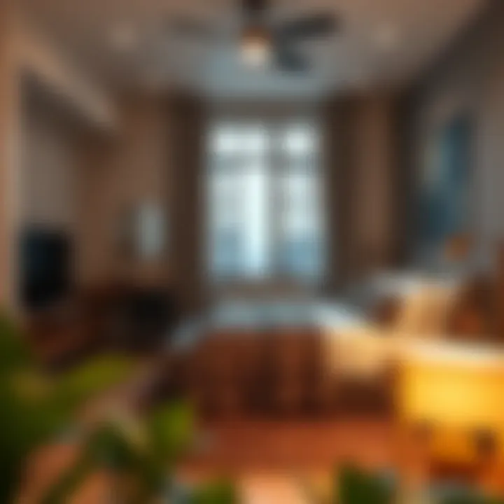 Essential Rental Amenities Modern amenities in a rental room