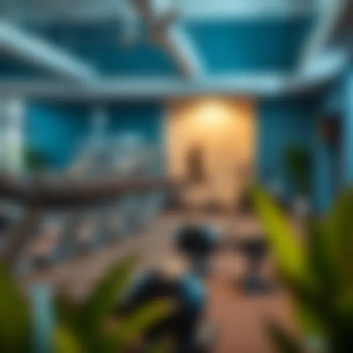 Amenities available at Renwick Square Apartments including fitness and leisure facilities