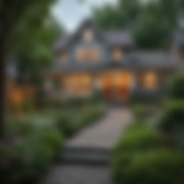 A welcoming residential street in Seattle showcasing well-kept homes and gardens