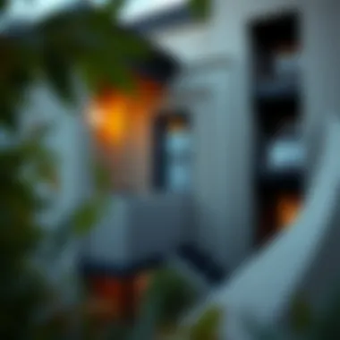 Stunning Architectural Features of Southgate Apartments Architectural detail of Southgate Apartments