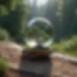 A serene landscape symbolizing personal growth