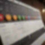 A well-organized moving timeline on a calendar