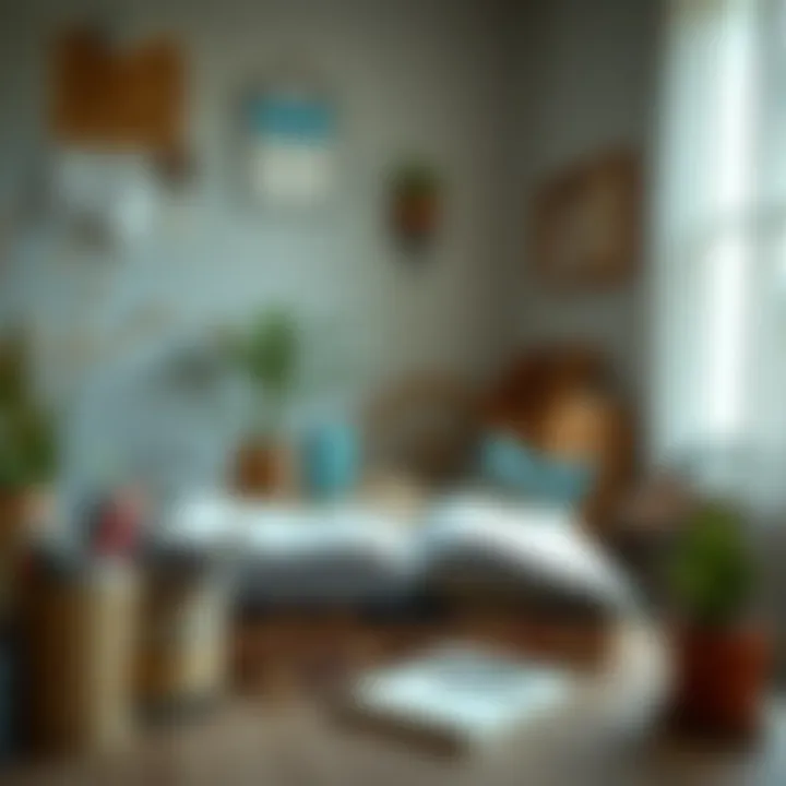 Building Emotional Resilience Emotional support elements like journals and self-care items.