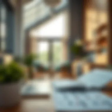 Mastering Your Finances Financial planning tools and a budget spreadsheet.