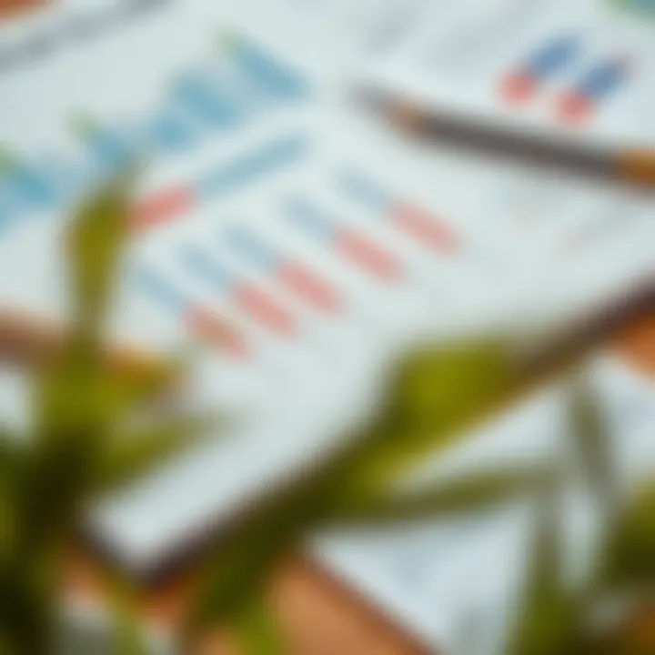 Financial Management for Rental Success A well-organized financial planner with graphs and rental income