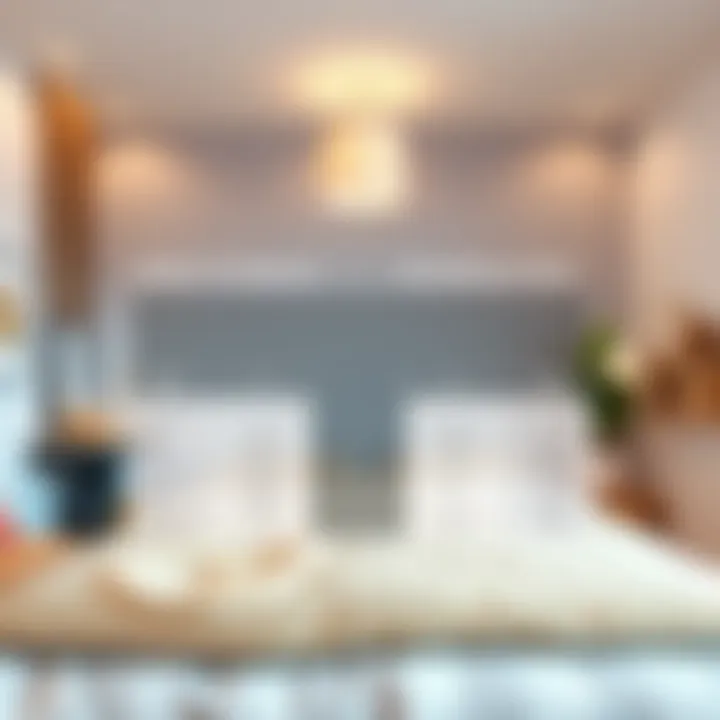 Comparison chart highlighting features of studio and one-bedroom apartments