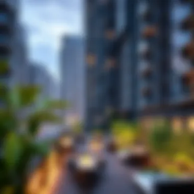 Community living in a vibrant urban condominium