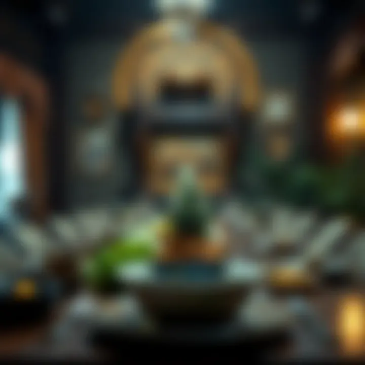 Diverse Cultural Dining Traditions Cultural place setting showcasing unique regional elements