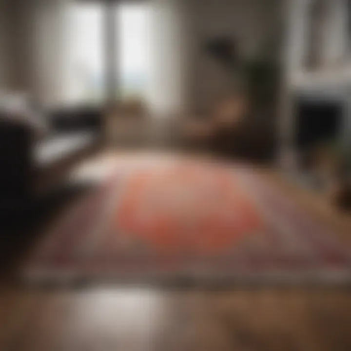 Variety of runner rugs displayed in a stylish living room