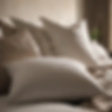 Cleaning tools and supplies for throw pillows