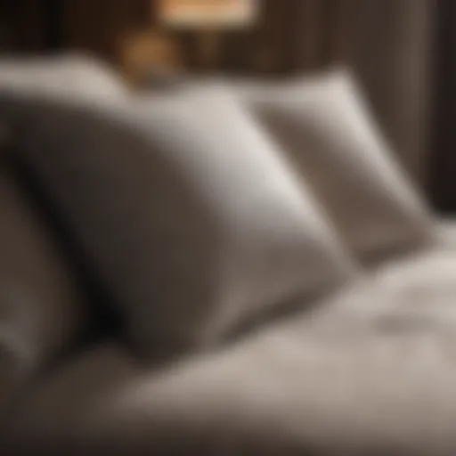 Diverse fabrics suitable for throw pillows