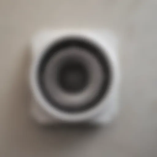 Detailed view of an internal dryer vent system showcasing its components.