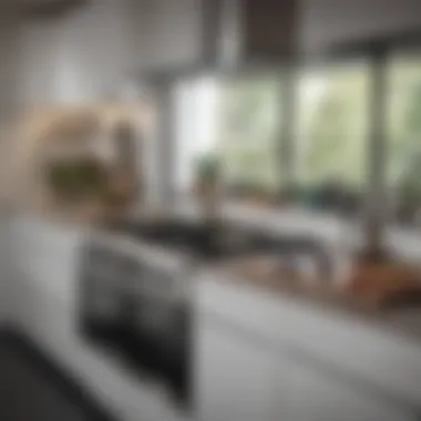 Diverse kitchen designs featuring different glass top stove styles