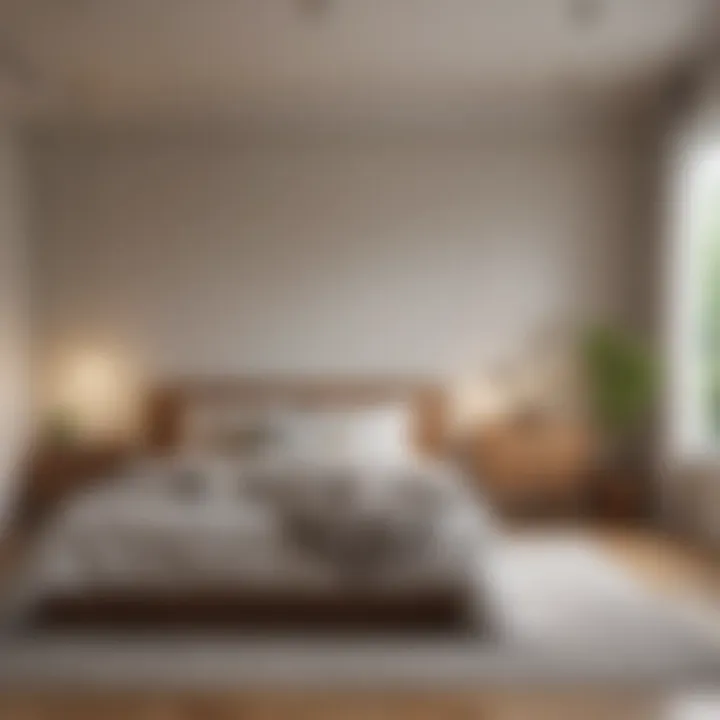 A serene bedroom environment emphasizing the benefits of deep cleaning