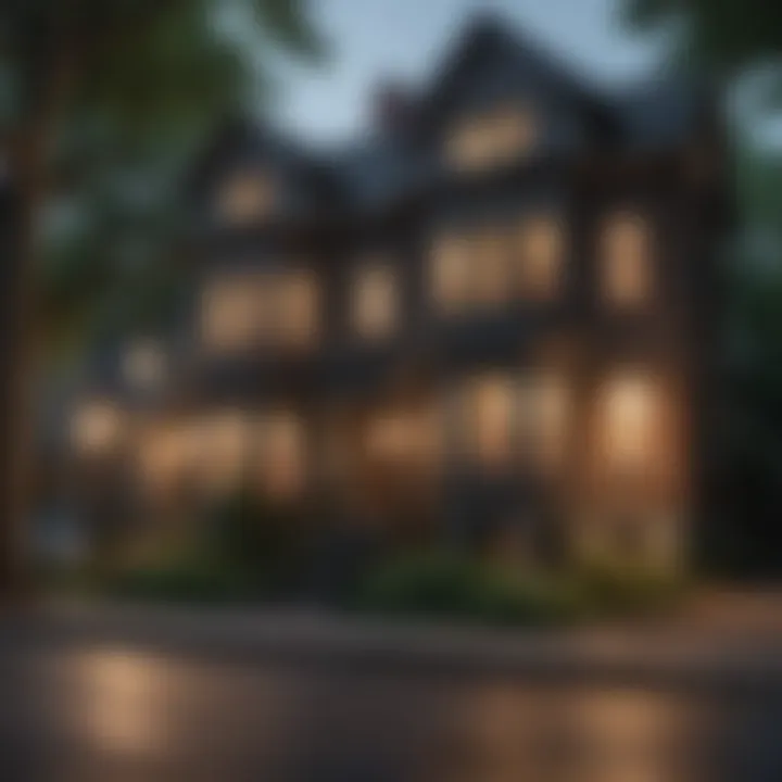 Charming streets of Brookline showcasing historic architecture
