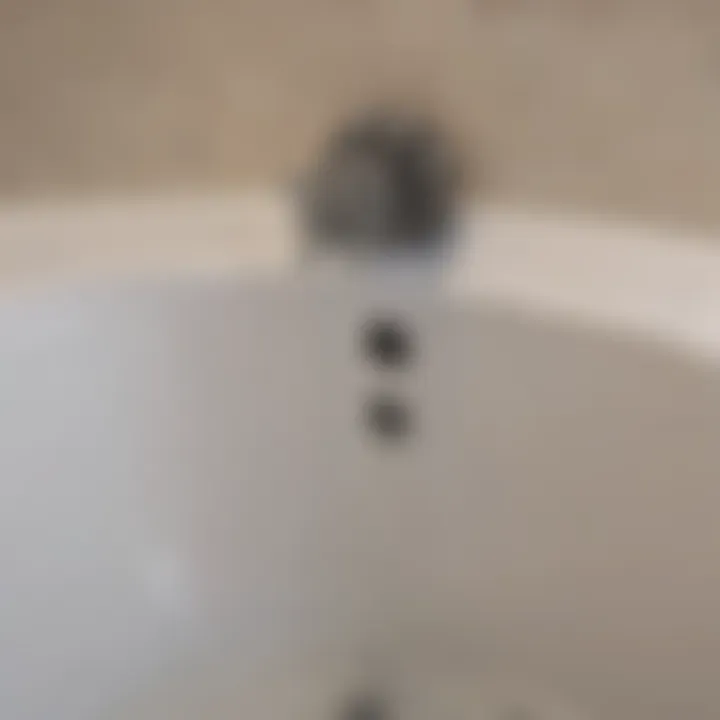 Visual representation of common causes of tub drain clogs