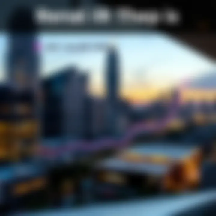 Graph illustrating rental price trends in Atlanta over time