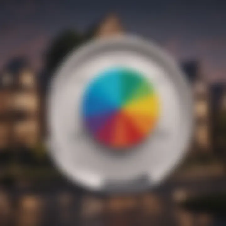 Pie chart showing the breakdown of property management service inclusions
