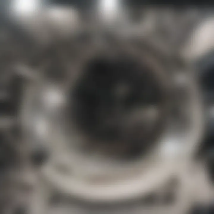 Visual representation of airflow in a properly functioning dryer