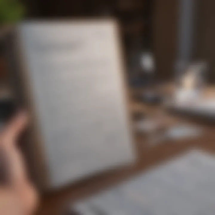 Checklist of necessary documentation for income proof