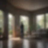 Professional maintenance team inspecting a residential property