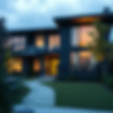 Showcasing Structural Integrity of a Home Modern home showcasing structural integrity