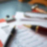 Detailed view of a home inspection checklist on a clipboard.