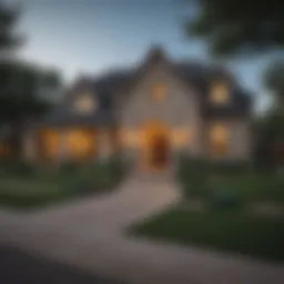 Charming residential neighborhood in Round Rock