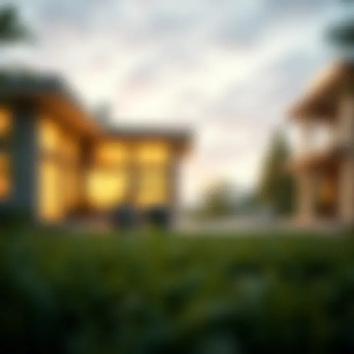 Square Footage vs Property Value A graph depicting the correlation between square footage and property value