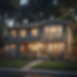 Symbolic representation of California housing legislation