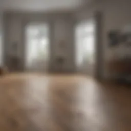 Measuring a room for flooring