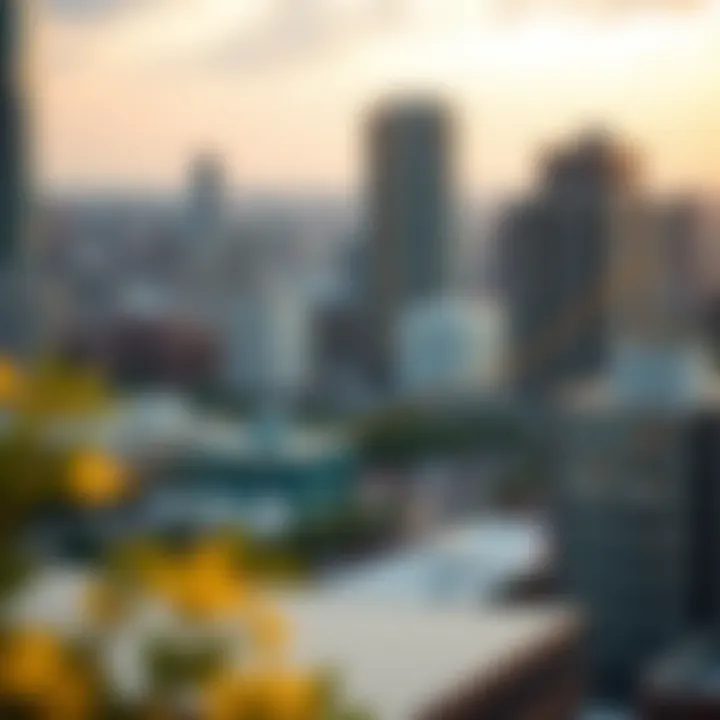 Cap Rate Variation Across Markets Graph showing the variation of cap rates across different market segments