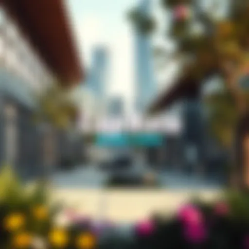 Conceptual illustration of cap rate in real estate