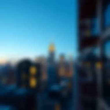 A vibrant NYC skyline representing rental market dynamics