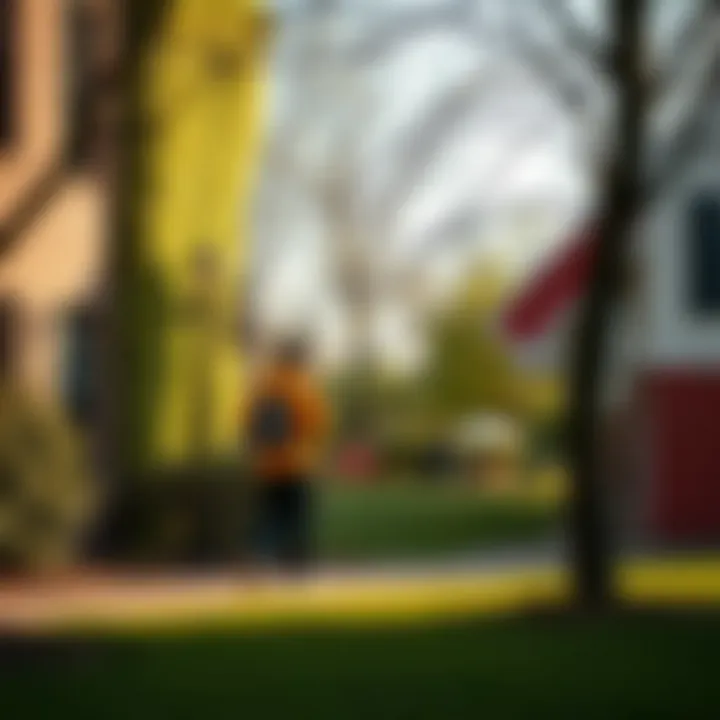 Vibrant community park in a DC neighborhood