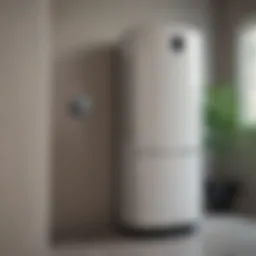 A high-tech whole house sanitizer system installed in a modern home.