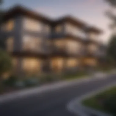 Modern Architecture of Willow Creek Apartments Exterior view of Willow Creek Apartments showcasing modern architecture