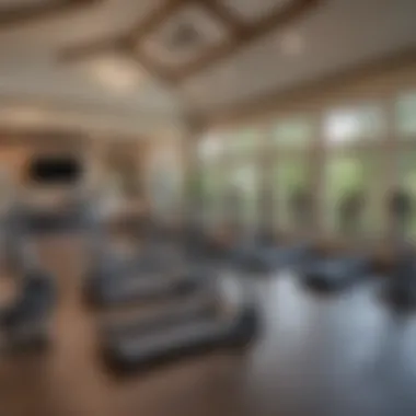 State-of-the-Art Fitness Center at Willow Creek Fitness center equipped with modern exercise equipment
