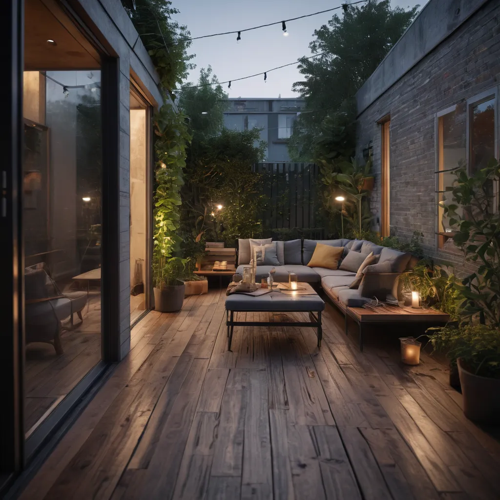 Curating the Ideal Small Apartment Deck Furniture